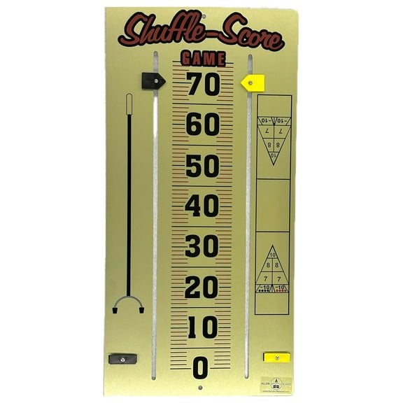 Allen Shuffleboard Recreation Scoreboard