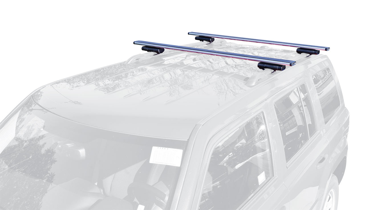 Allen Sports 53 in. Locking Aluminum Roof Bars For Vehicles with Raised Factory Roof Rails - image 1 of 7