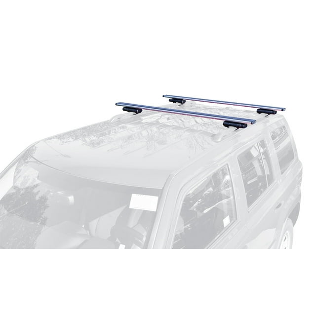 Allen Sports 53 in. Locking Aluminum Roof Bars For Vehicles with Raised Factory Roof Rails