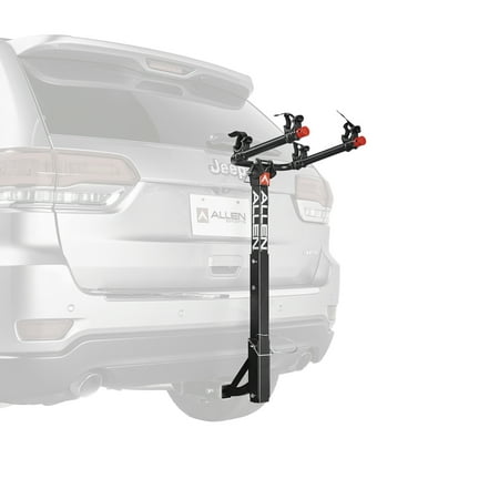 Allen Sports Deluxe 2-Bicycle Hitch Mounted Bike Rack Carrier, 522RR