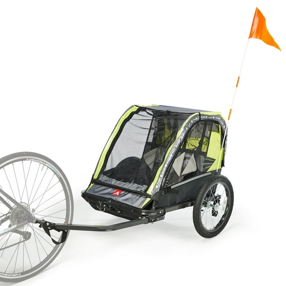 Allen Sports Deluxe 2-Child Bicycle Trailer & Stroller, AS2