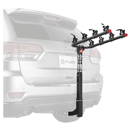 ALLEN SPORTS DELUXE 4-BICYCLE HITCH MOUNTED BIKE RACK...