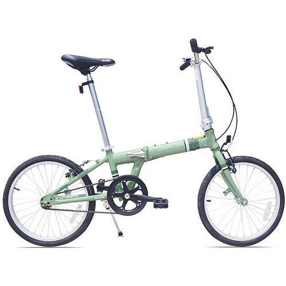 Allen Sports Downtown 1-Speed Folding Bicycle, Green - image 1 of 5