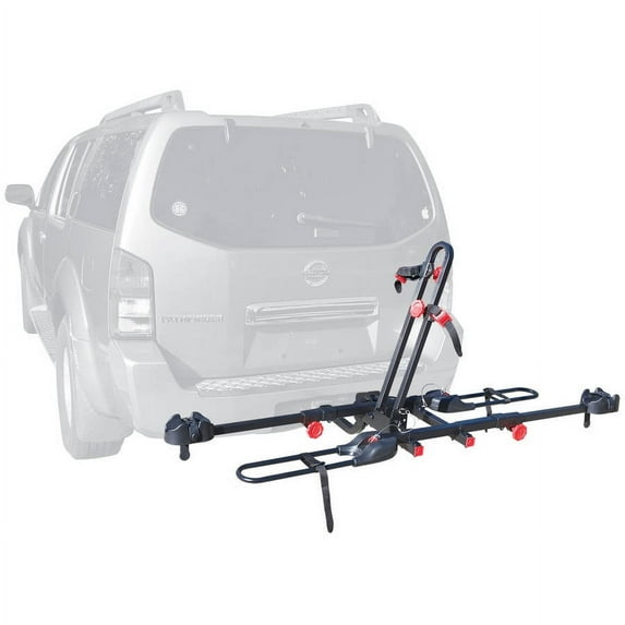 Allen Sports Easy Load Deluxe 2-Bike Hitch Rack for 1 1/4" and 2" Hitch, XR200