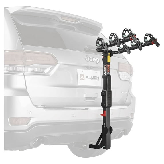 Allen Sports Premier 3-Bicycle Hitch Mounted Bike Rack Carrier, S-535