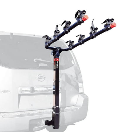 Allen Sports Wobble Free Hitch Deluxe 4 Bike Carrier Car Mount with Folding Arms