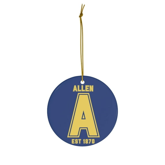 Allen University - Ceramic Ornament - 107 HBCU