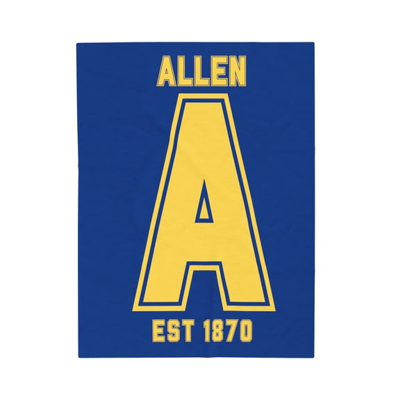 Allen University Plush Blanket - 107 HBCU