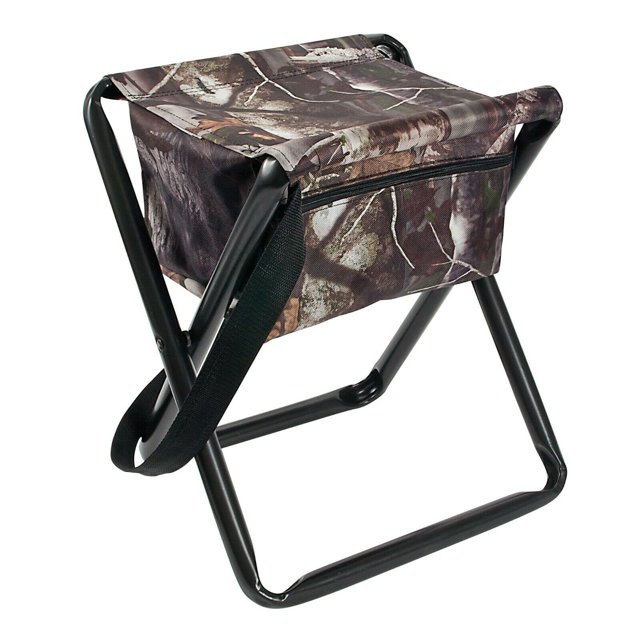 Allen Vanish Folding Dove/Deer/Hog Hunting Stool G2 Black/Camo Fabric