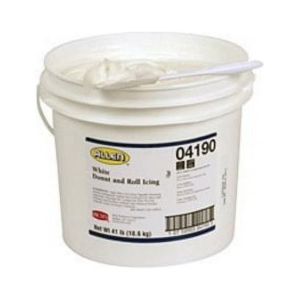 Allen White Donut and Roll Icing, 04190 (117280) Walmart Business