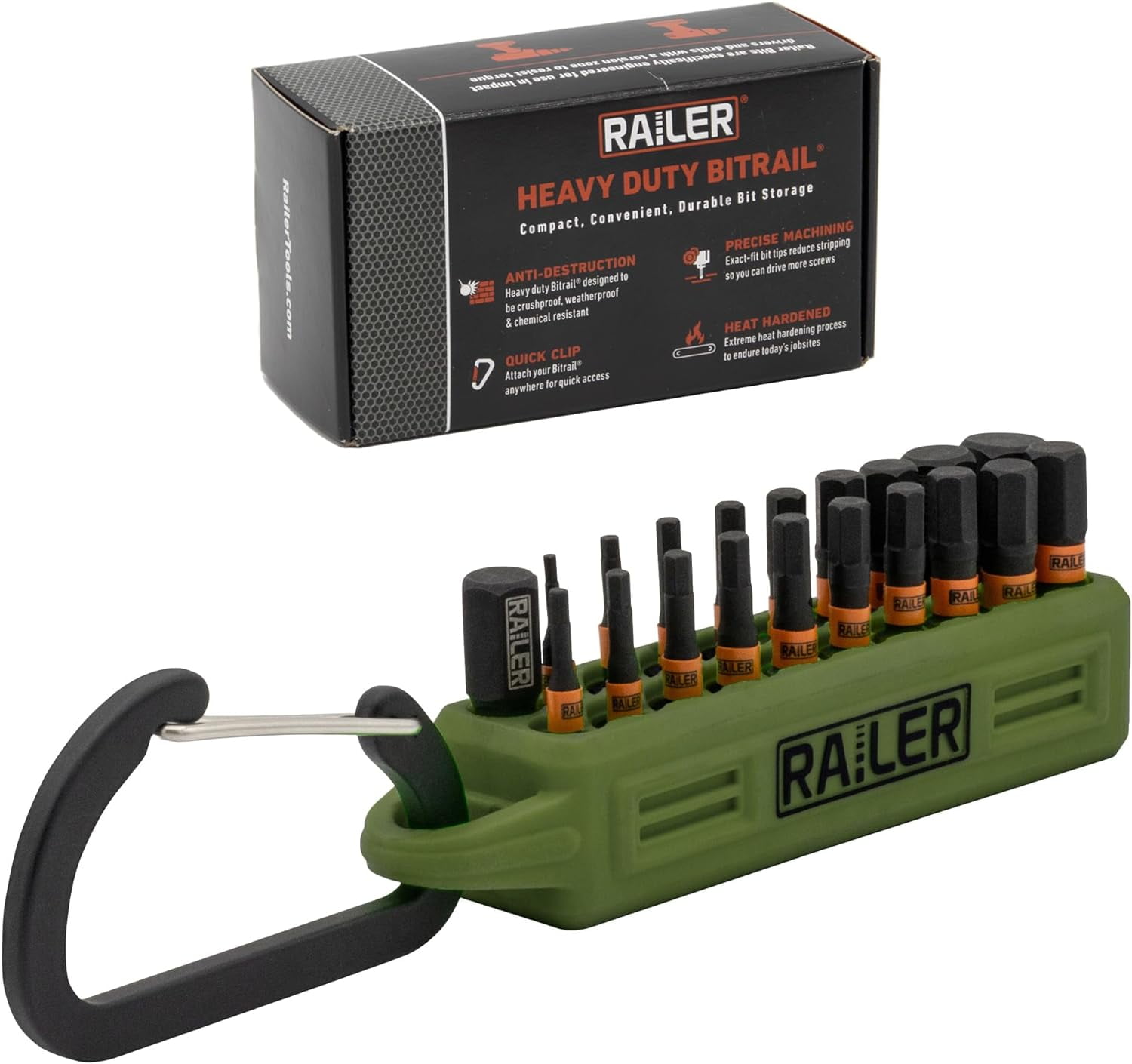 Allen Wrench Hex Bit Set - Railer 1 Inch Impact Driver 20pc Hex Bit Set ...