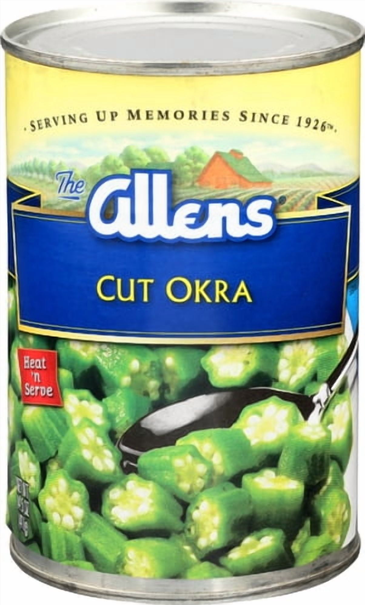 (Pack of 12) Allens Okra Cut 14.5 Oz