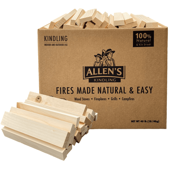 Allen's Firewood Kindling - 40lb Box