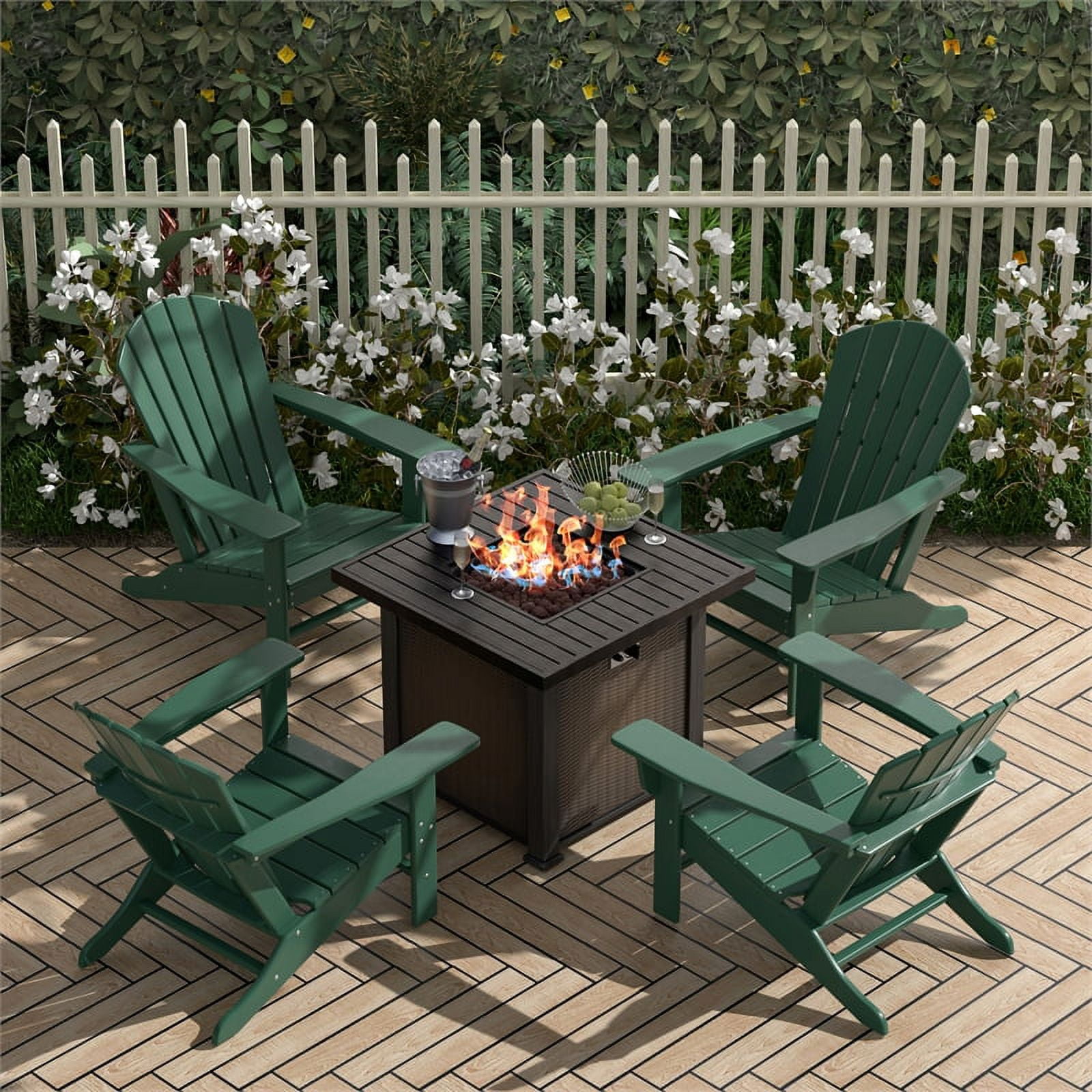 More HOT Deals Added!] HURRY! Huge Walmart Outdoor Furniture Clearance Sale!  Adirondack Chair $23, 5 Piece Dining Set With Firepit Table For $340 After  $509 Price Drop, And More! 