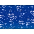 thumbnail image 1 of Allenjoy Early 2000s Blue Heart Photography Background Kid Portrait Birthday Party Banner 90s Love Valentines Wedding Wallpaper, 1 of 6