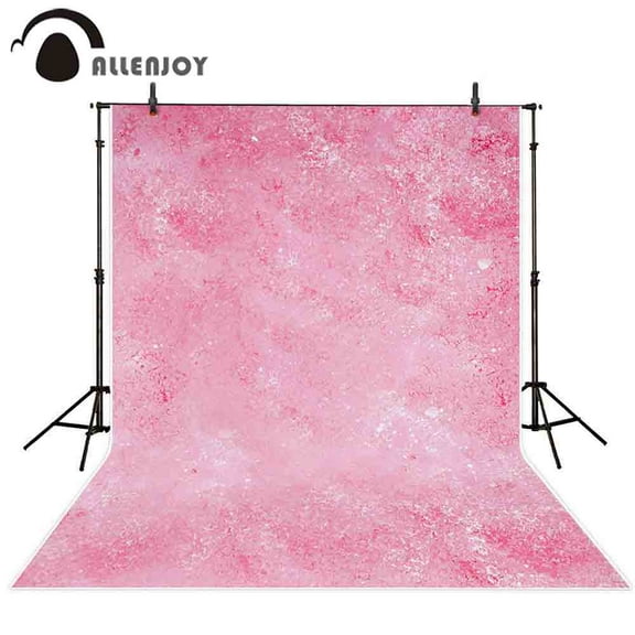 Allenjoy backdrop photography abstract pink solid color wedding birthday portrait background photoph photo studio prop