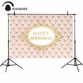 thumbnail image 1 of Allenjoy tuft pink Headboard photo background for photography happy birthday baby shower photocall girl party decor wallpapers, 1 of 6