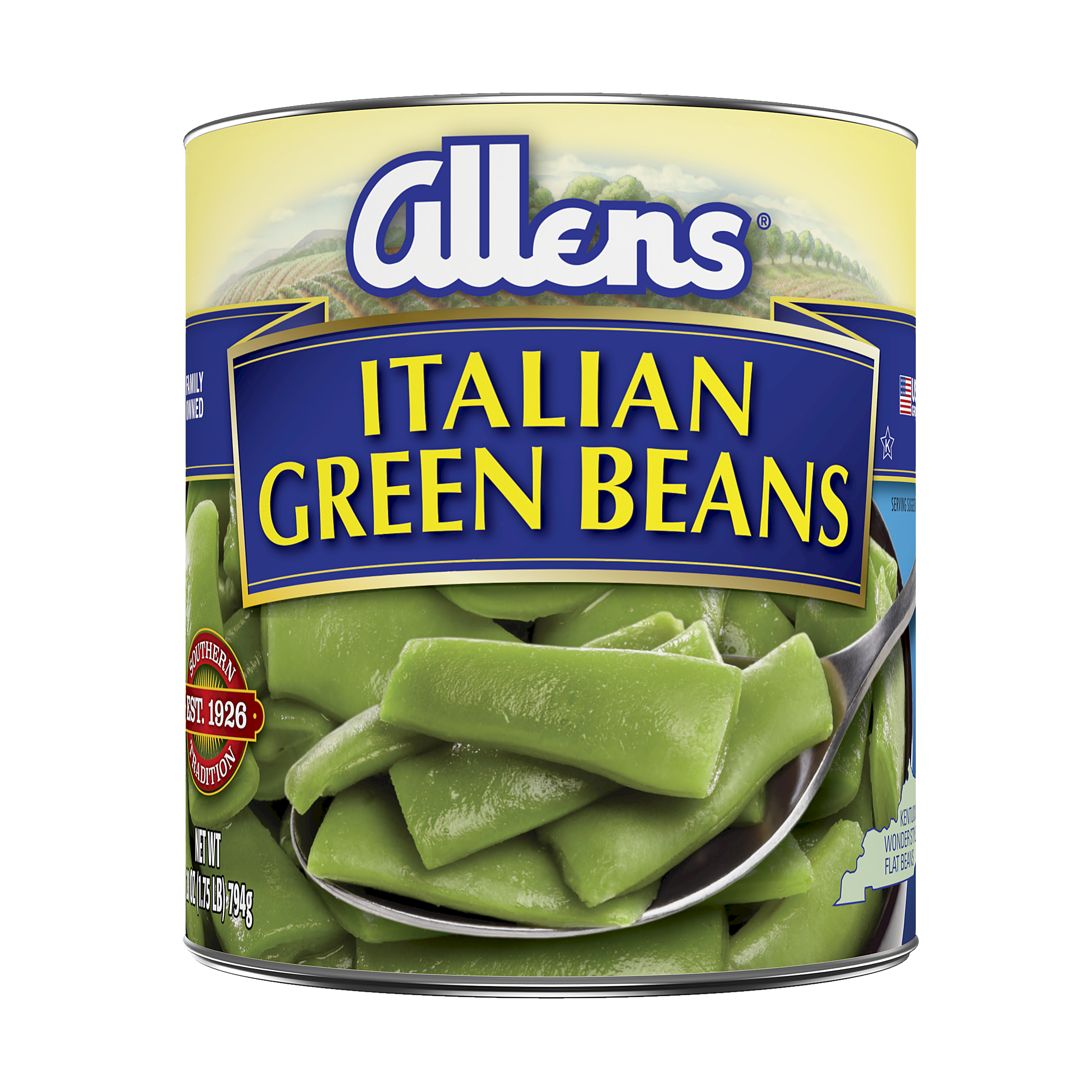 Aazon.co : 2 Pack Of Allens Kentucky Wonder Cut Italian Green Beans...