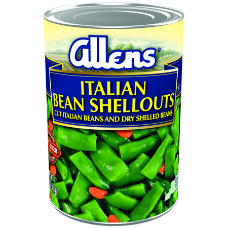 Allens Italian Bean Shellouts, Canned Vegetables, 14.5 oz