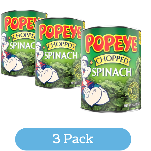 Allens Popeye Spinach, Chopped, 13.5 Oz (3 Pack)