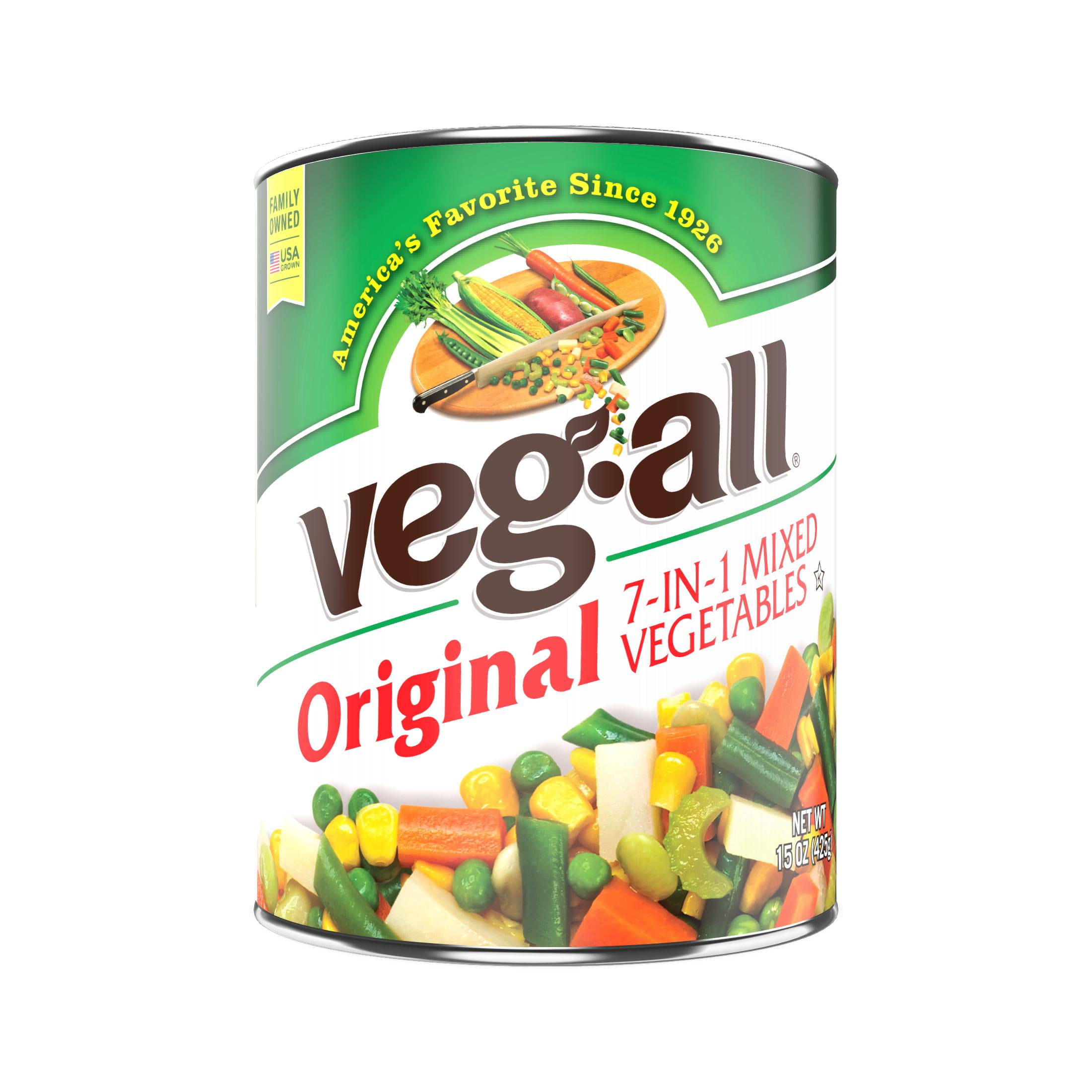英国製   【covered vegetable】 Veg-All Allens Veg-All Original Mixed Vegetables 15 OZ Canned