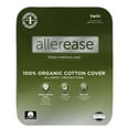 thumbnail image 1 of AllerEase Organically Grown Cotton Fitted Mattress Pad, Twin- Waterproof, Allergen Defense, 1 of 6