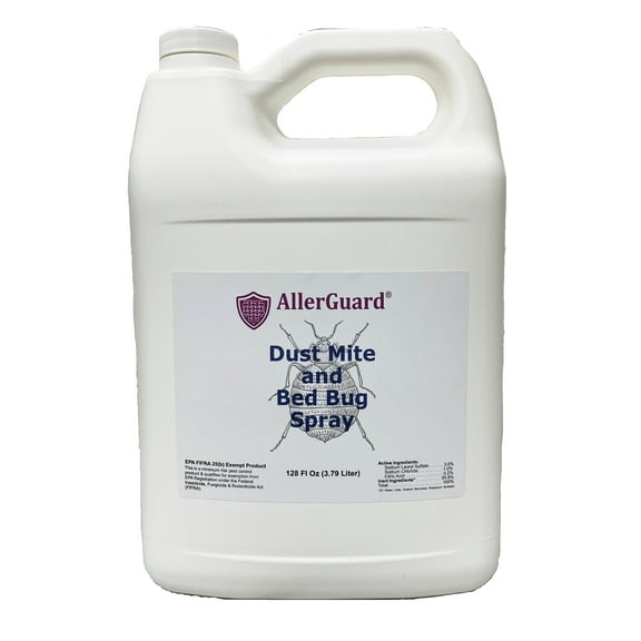 AllerGuard Dust Mite and Bed Bug Spray Gallon Refill (128 oz)