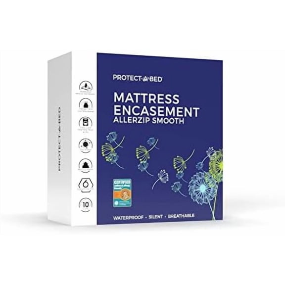 AllerZip Smooth Mattress Encasement, Queen$$Home Decor, Kitchen, & Other