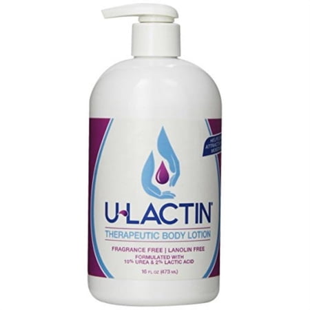 U-Lactin Therapeutic Body Lotion with Urea and Lactic Acid for Dry, Rough Skin,16 Fl Oz