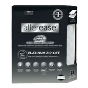 Allerease Platinum Temperature Balancing Zip-Off Top Mattress Protector, Queen