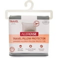 thumbnail image 1 of AllerEase Travel Pillow Cover Protector, Gray- Zippered Breathable, Allergy Defense Fabric, 1 of 4