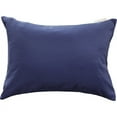 thumbnail image 1 of AllerEase Travel Pillow Cover Protector, Navy Blue- Zippered Breathable, Allergy Defense, 1 of 5