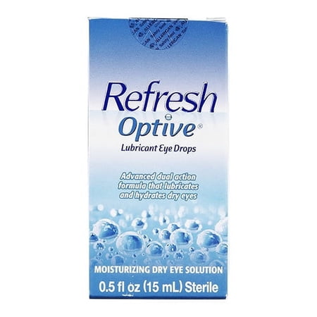 Allergan Optive Lubricant Eye Drops - 15 Ml, 2 Pack