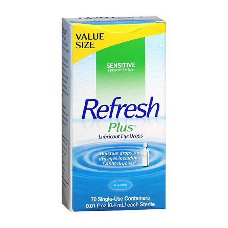 Refresh Plus Lubricant Eye Drops 30x0.4ml - Alcare Pharmaceuticals
