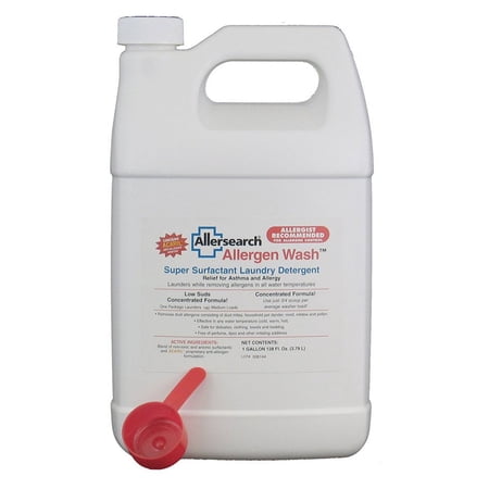 Allergen Wash Laundry Detergent 128 oz.