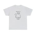thumbnail image 1 of Allergic To People Unisex Heavy Cotton Tee, 1 of 4