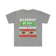 thumbnail image 1 of Allergist  by day Binge Eater by Christmas Unisex T-shirt S-3XL, 1 of 2