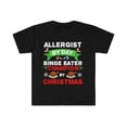 thumbnail image 1 of Allergist  by day Binge Eater by Christmas Unisex T-shirt S-3XL, 1 of 2