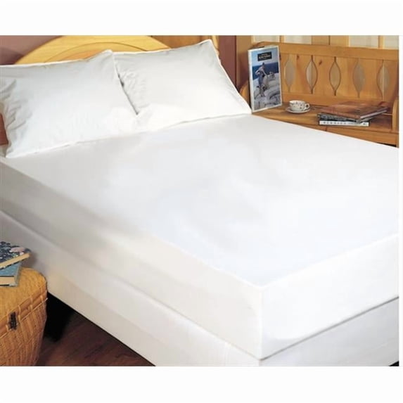 Bargoose Home Textiles 537880Z-16 Allergy Care 100% Cotton Zippered Mattress Cover - King