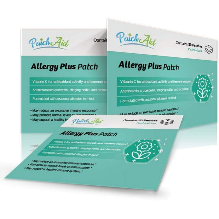 Allergy Plus Vitamin Patch by PatchAid Size: 6-Month Supply 