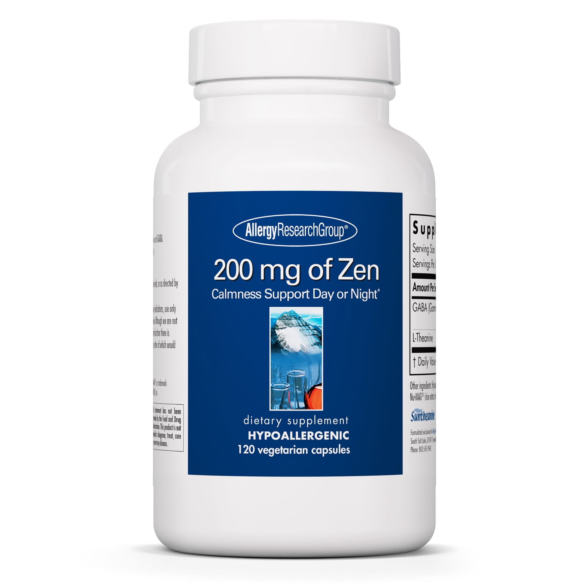 Allergy Research Group 200 mg of Zen Stress Relief and Sleep