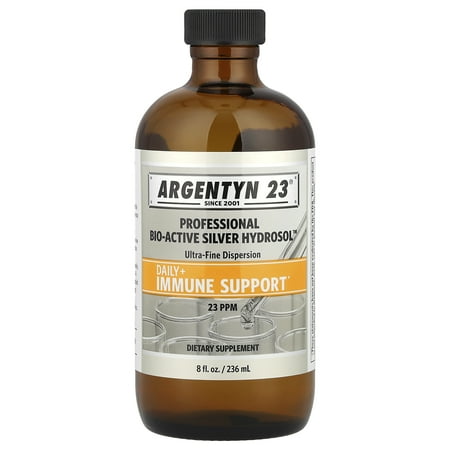 Allergy Research Group Argentyn 23 Professional Bio-Active Silver Hydrosol 8 fl oz 236 ml