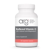 ARG Buffered Vitamin C - 1000 mg Vitamin C - Immune Support - Vegetarian Capsules - Hypoallergenic Formula - 60 Servings - 120 Count