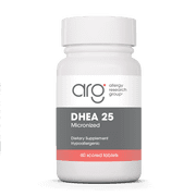 ARG DHEA 25 Micronized Lipid Matrix - Supports Hormone Balance & Brain Function - Delivers 25 mg DHEA - Micronized & Plant Sourced - Hypoallergenic - 60 Servings - 60 Capsules