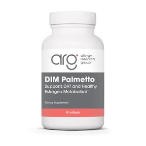 ARG DIM Palmetto - BioResponse DIM & Saw Palmetto Softgels - Hormone & Estrogen Metabolism Support - Prostate & Androgen Balance Formula - 30 Servings - 60 Softgels