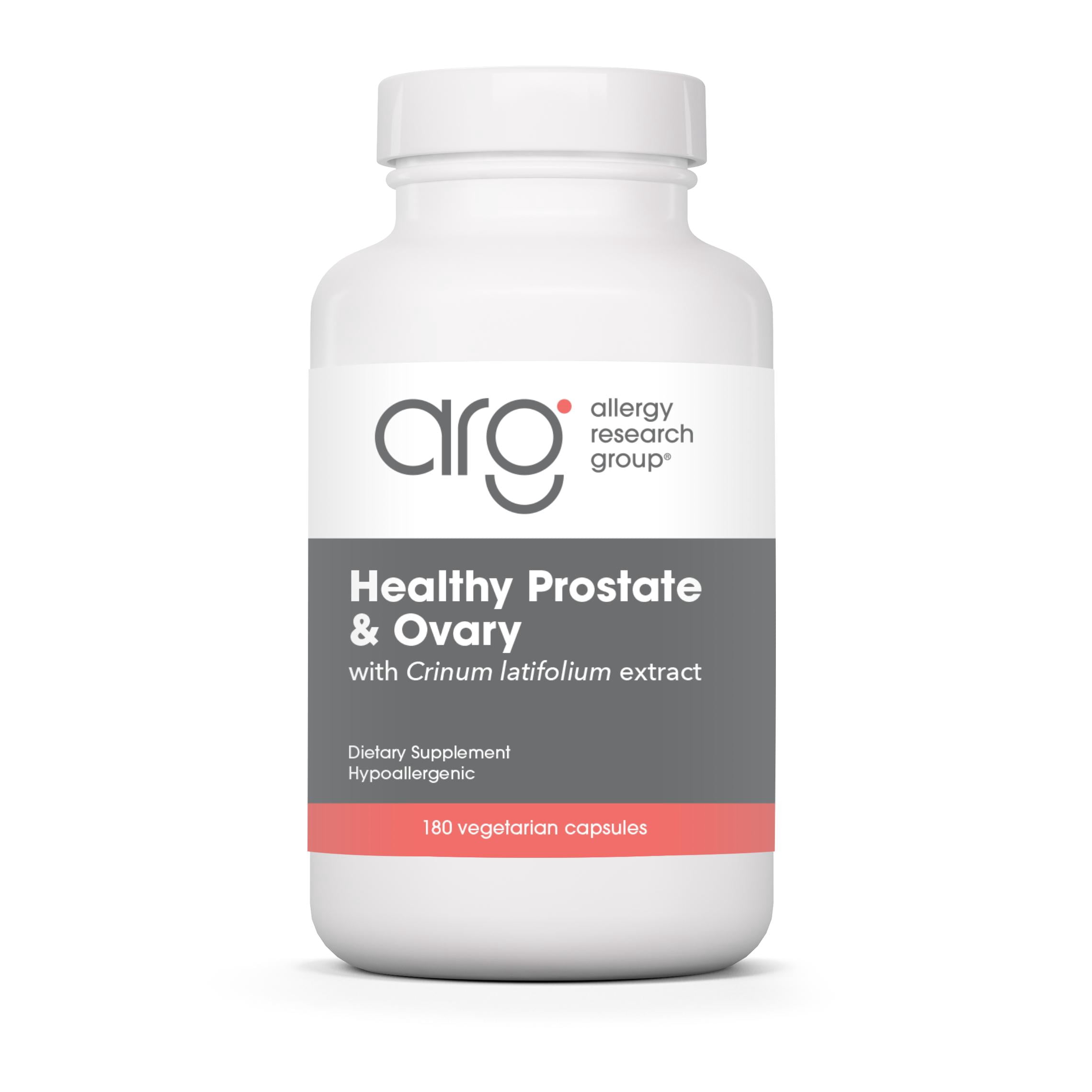 ARG Healthy Prostate & Ovary - Traditional Chinese & Vietnamese Herbal Blend with Crinum Latifolium - Supports Reproductive Tissue & Immune Balance - 60 Servings - 180 Capsules