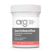 ARG Lactobacillus - Multi-Strain Probiotic Capsule - Gut & Digestive Health Support - Dairy Free, Gluten Free - 100 Servings - 100 Capsules