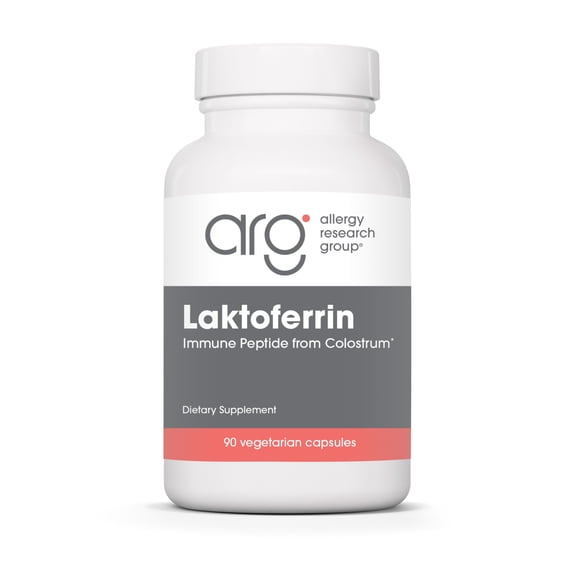 ARG Laktoferrin - 350 mg Lactoferrin - Immune System & Gut Health Support - Gluten-Free & Non-GMO - 90 Servings - 90 Capsules