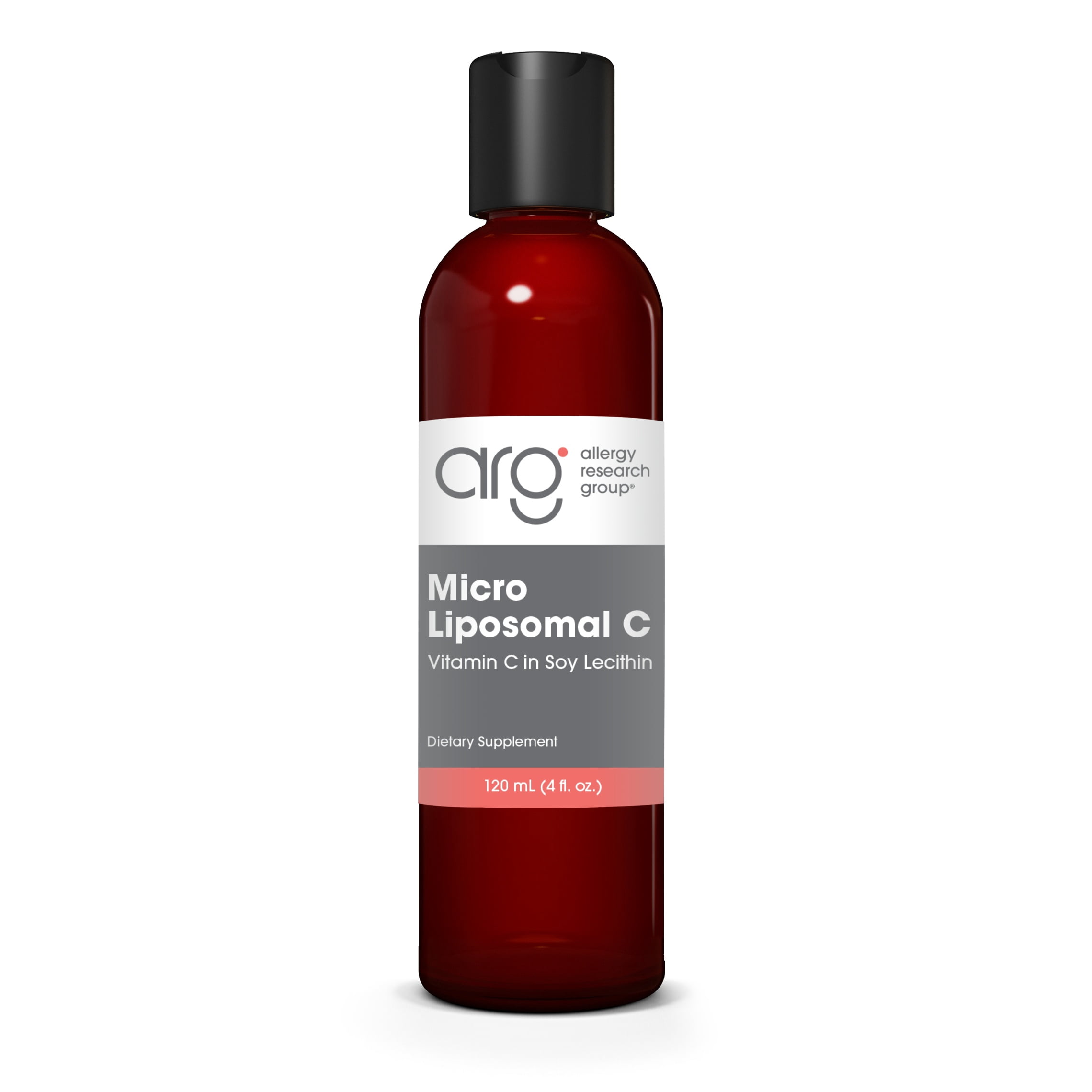 ARG Micro Liposomal C 1000 mg - Liposomal Vitamin C Liquid - Enhanced Absorption Antioxidant - Immune & Collagen Support - Hypoallergenic & Non-GMO - 24 Servings - 120 mL