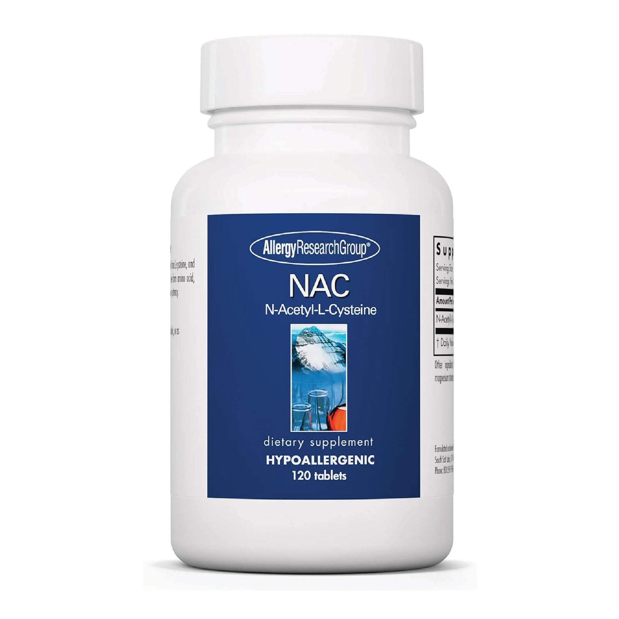 Allergy Research Group NAC Supplement N Acetyl L Cysteine allergy-research-group-nac-supplement-n-acetyl-l-cysteine